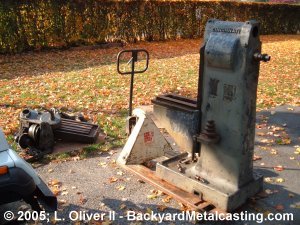 Milling the Gingery miller's bed casting