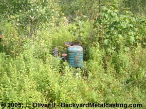 The Panzer in the weeds